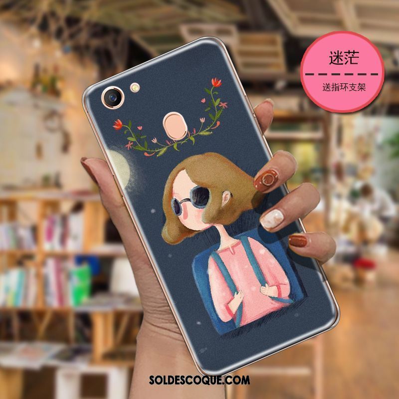 Coque Oppo F7 Étui Vent Téléphone Portable Tout Compris Dessin Animé En Ligne