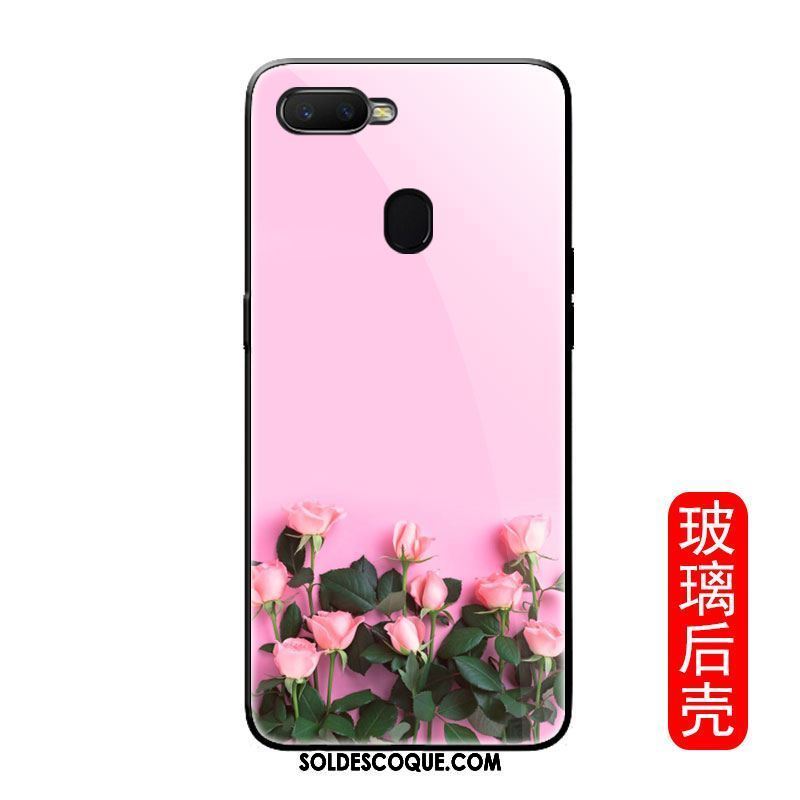 Coque Oppo F9 Créatif Mode Floral Téléphone Portable Frais Housse Pas Cher