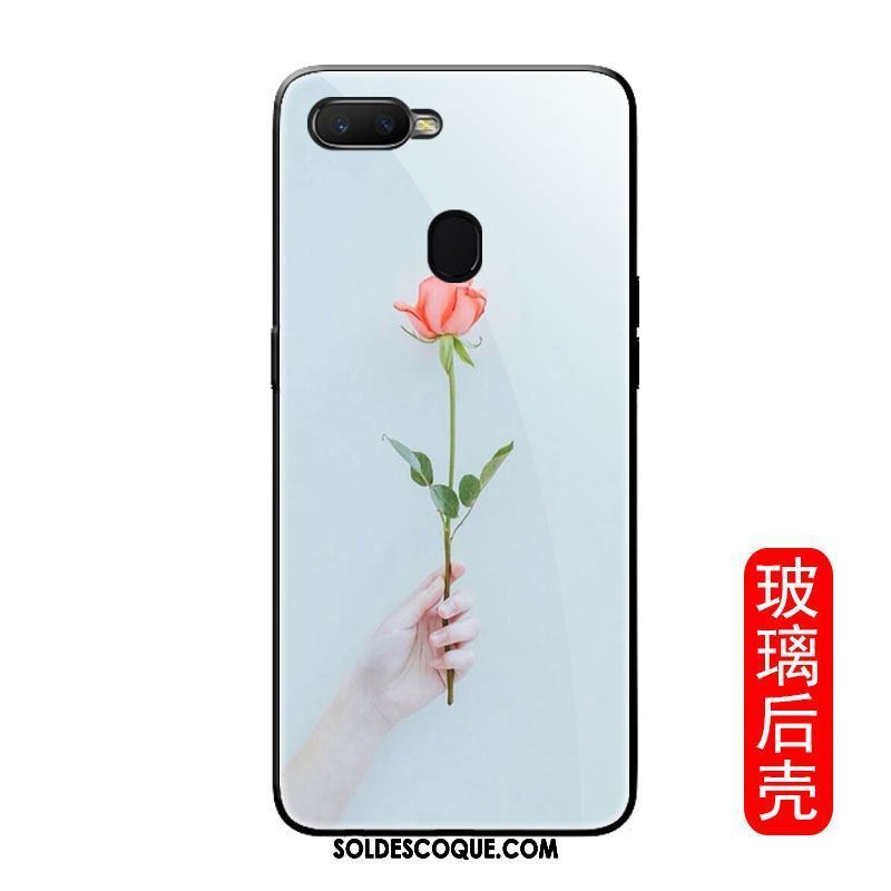 Coque Oppo F9 Créatif Mode Floral Téléphone Portable Frais Housse Pas Cher