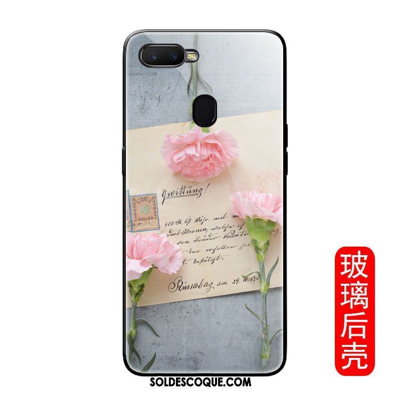 Coque Oppo F9 Créatif Mode Floral Téléphone Portable Frais Housse Pas Cher