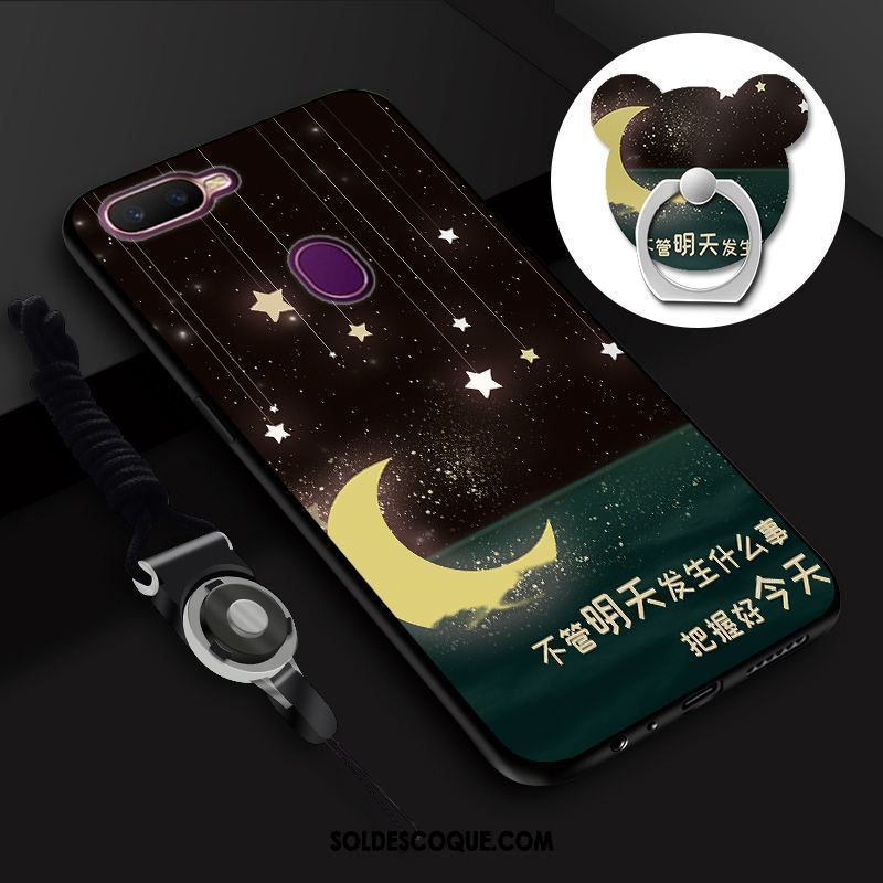 Coque Oppo F9 Paysage Charmant Incassable Étui Ornements Suspendus Soldes