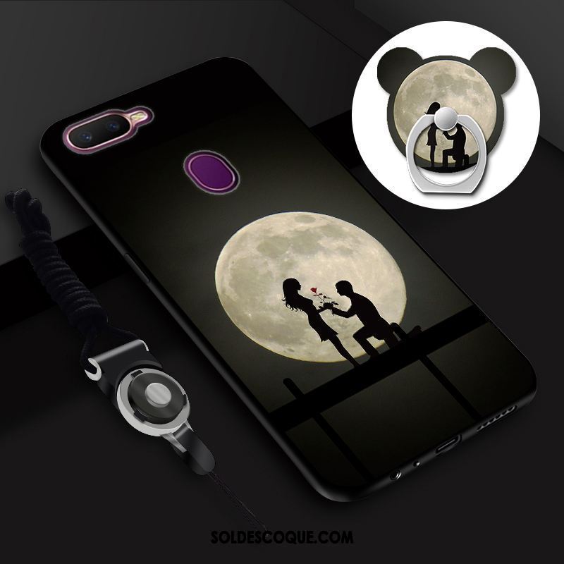 Coque Oppo F9 Paysage Charmant Incassable Étui Ornements Suspendus Soldes