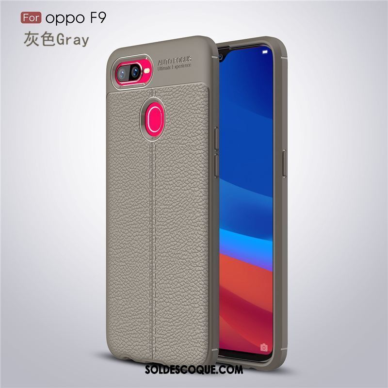 Coque Oppo F9 Simple Fluide Doux Étui Personnalité Tout Compris Pas Cher