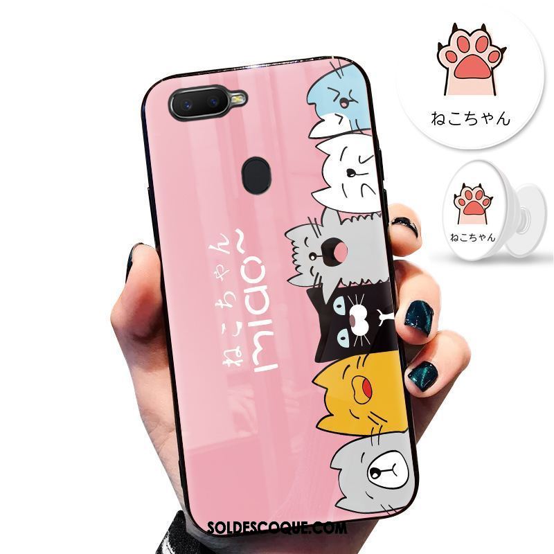 Coque Oppo F9 Starry Charmant Dessin Animé Clair Protection Créatif Housse En Ligne