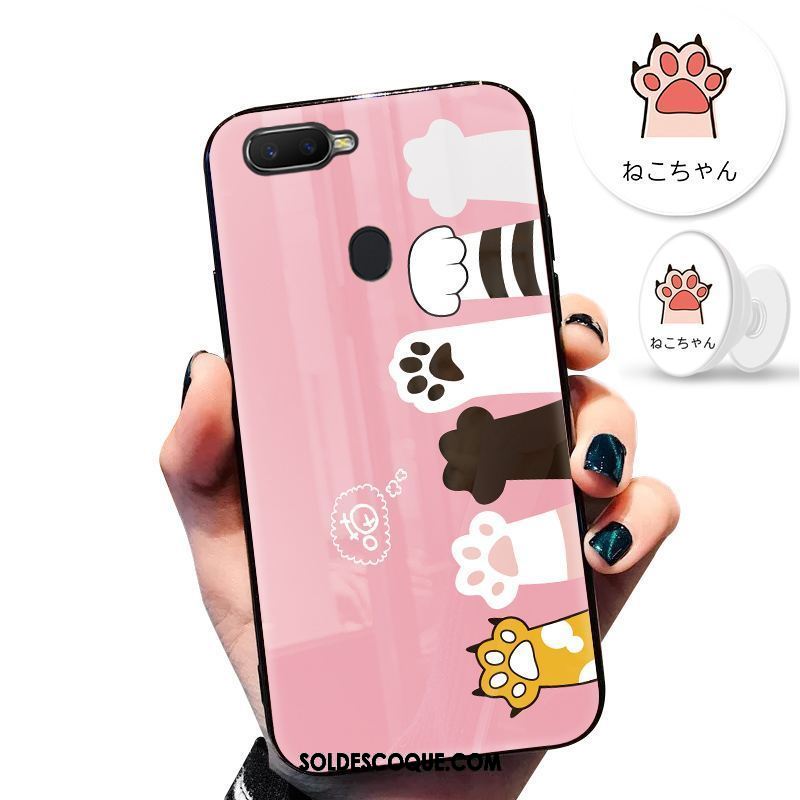 Coque Oppo F9 Starry Charmant Dessin Animé Clair Protection Créatif Housse En Ligne