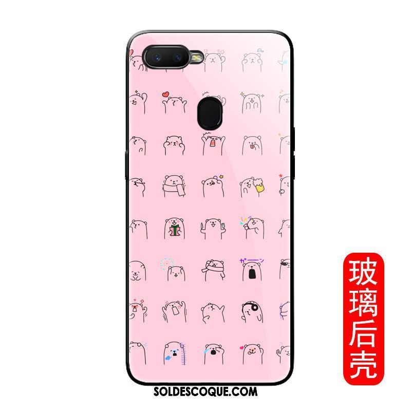 Coque Oppo F9 Starry Chiens Incassable Drôle Jaune Tout Compris Pas Cher