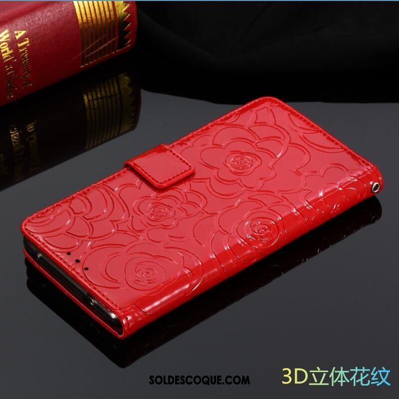 Coque Oppo F9 Starry Protection Étui Téléphone Portable Tout Compris Rouge Soldes