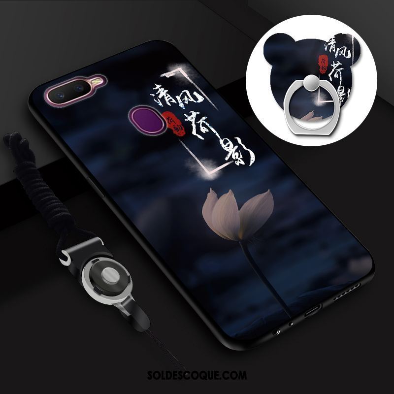 Coque Oppo F9 Starry Tendance Art Vent Téléphone Portable Fluide Doux Pas Cher