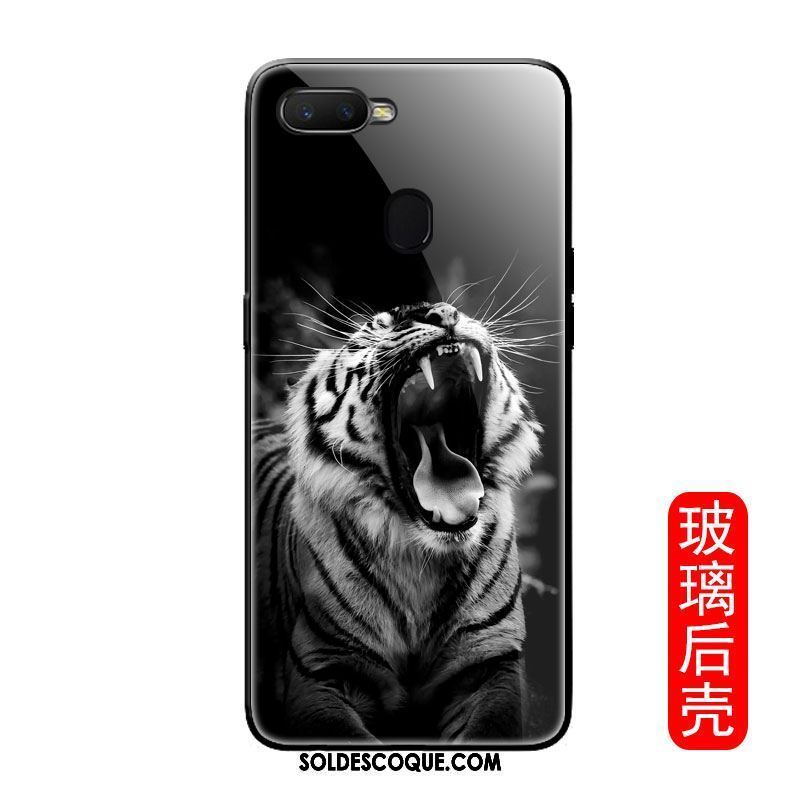 Coque Oppo F9 Starry Tigre Téléphone Portable Simple Marque De Tendance Étui Soldes