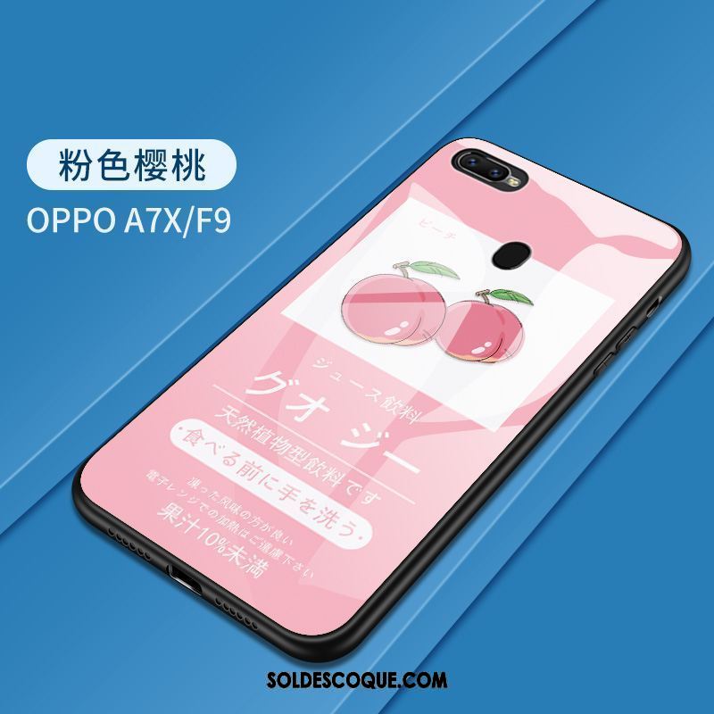 Coque Oppo F9 Tendance Créatif Incassable Silicone Téléphone Portable Soldes