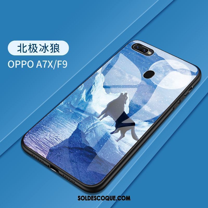 Coque Oppo F9 Tendance Créatif Incassable Silicone Téléphone Portable Soldes