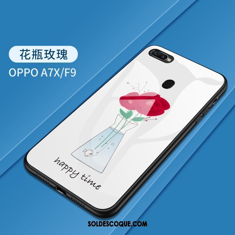 Coque Oppo F9 Tendance Créatif Incassable Silicone Téléphone Portable Soldes