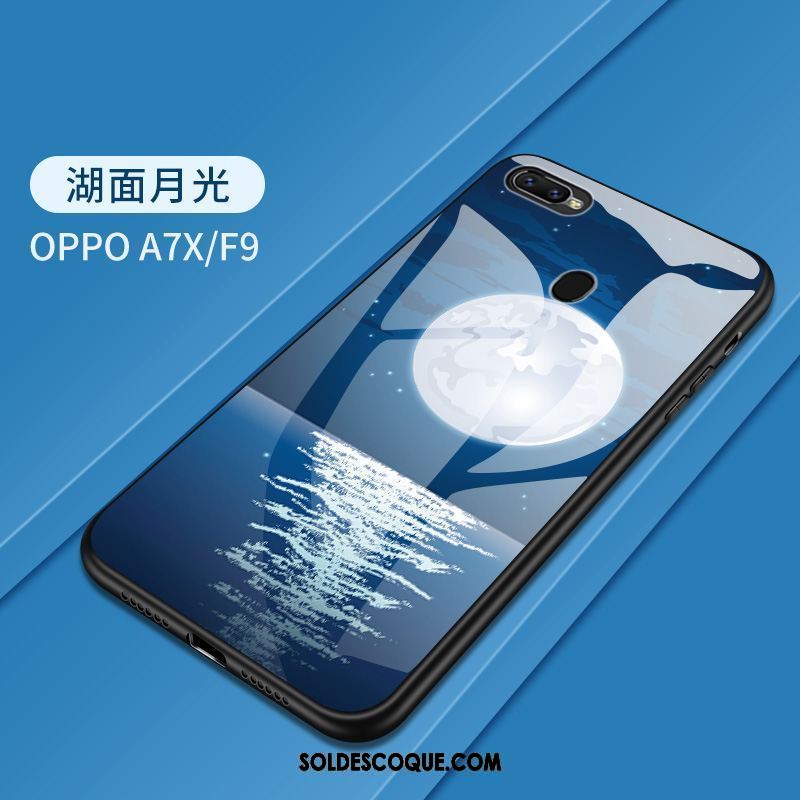 Coque Oppo F9 Tendance Créatif Incassable Silicone Téléphone Portable Soldes