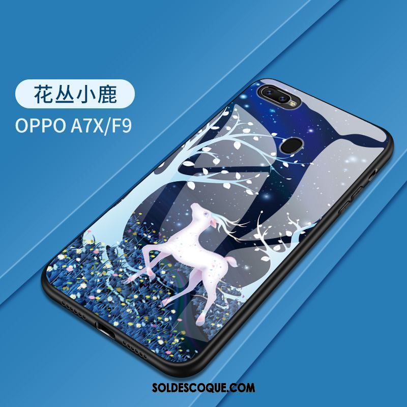 Coque Oppo F9 Tendance Créatif Incassable Silicone Téléphone Portable Soldes