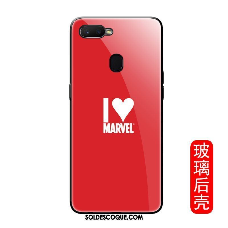 Coque Oppo F9 Tout Compris Cœur Rose Marque De Tendance Téléphone Portable Pas Cher