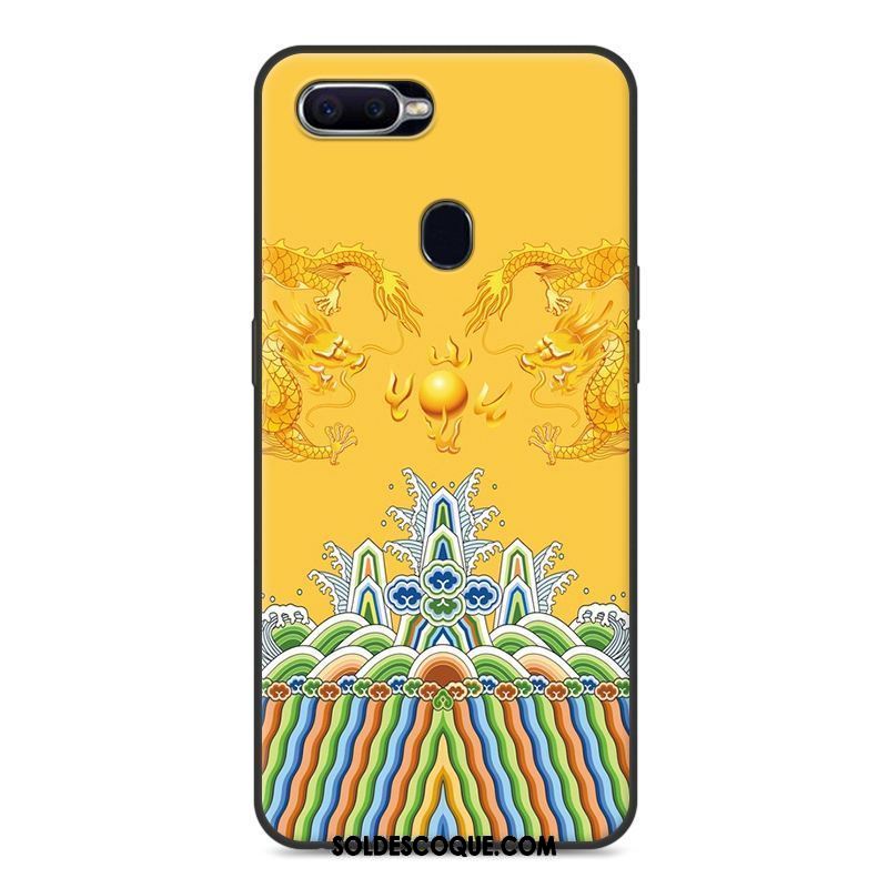 Coque Oppo F9 Tout Compris Fluide Doux Étui Dessin Animé Gris En Vente