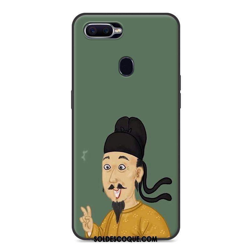 Coque Oppo F9 Tout Compris Fluide Doux Étui Dessin Animé Gris En Vente