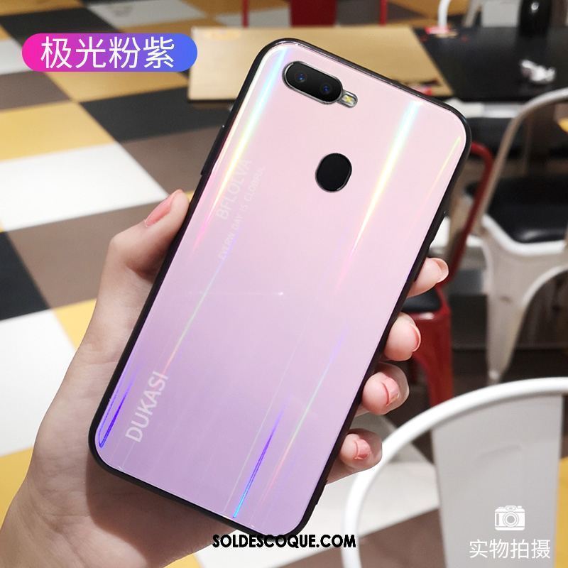 Coque Oppo F9 Étui Personnalité Téléphone Portable Dégradé Incassable Housse Pas Cher