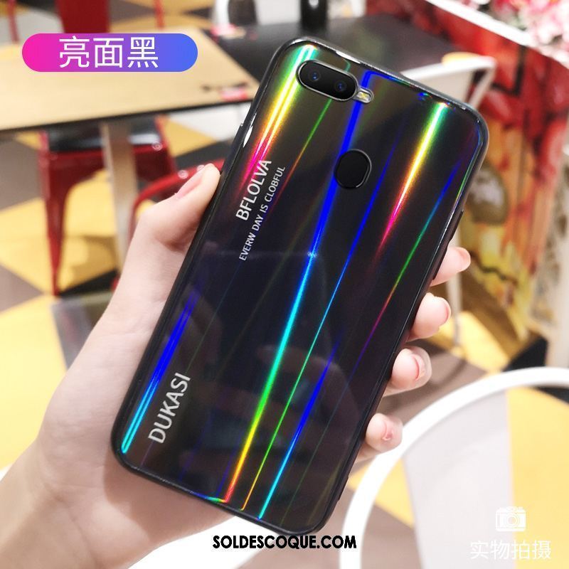 Coque Oppo F9 Étui Personnalité Téléphone Portable Dégradé Incassable Housse Pas Cher