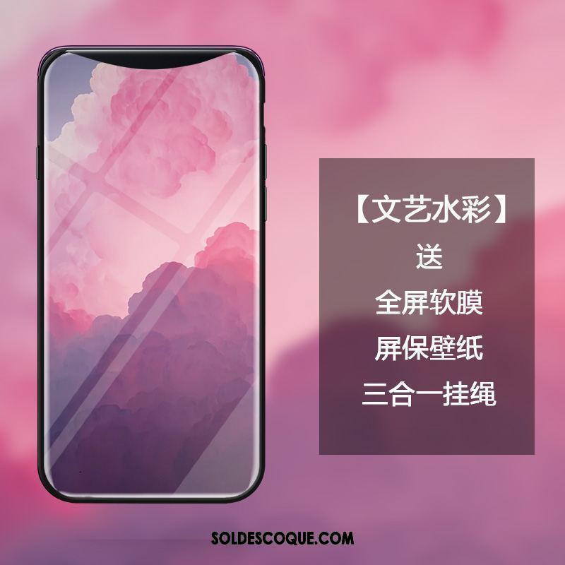 Coque Oppo Find X Incassable Protection Net Rouge Frais Mode Soldes