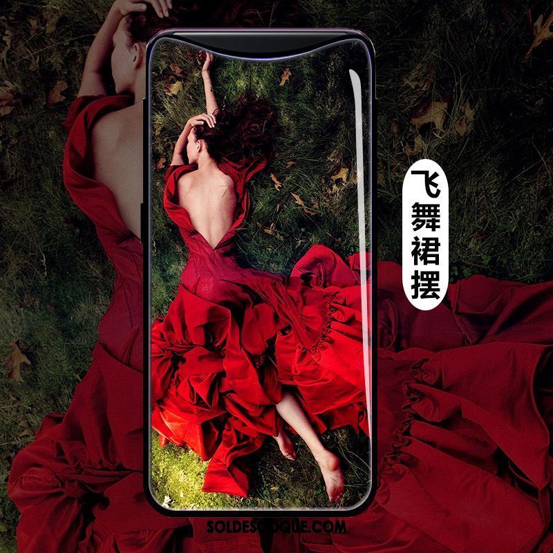 Coque Oppo Find X Téléphone Portable Amoureux Nouveau Incassable Net Rouge Pas Cher