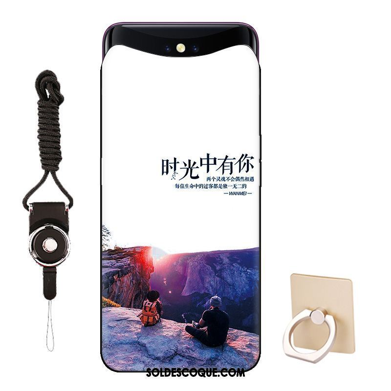 Coque Oppo Find X Étui Peinture Protection Téléphone Portable Mode France