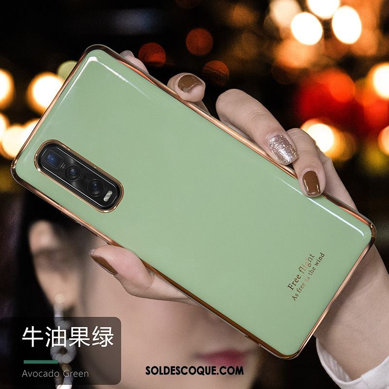 Coque Oppo Find X2 Pro Bovins Nouveau Simple Incassable Étui Housse En Ligne