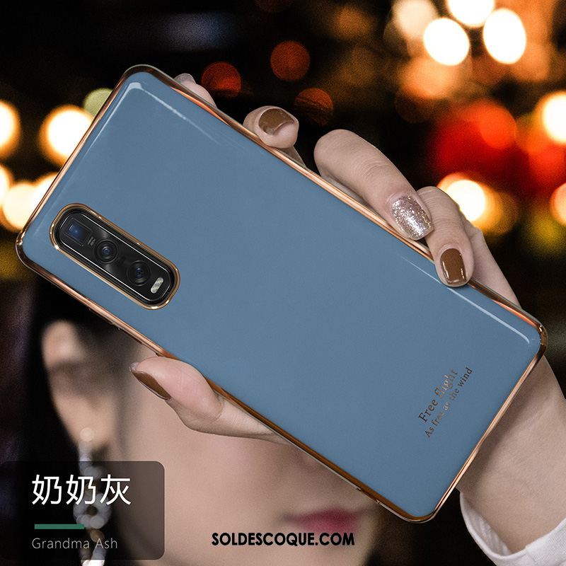 Coque Oppo Find X2 Pro Bovins Nouveau Simple Incassable Étui Housse En Ligne