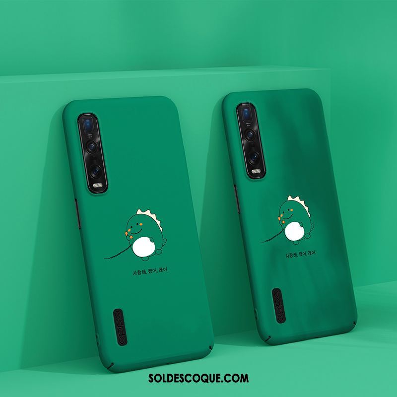 Coque Oppo Find X2 Pro Créatif Personnalité Net Rouge Bleu Très Mince Pas Cher