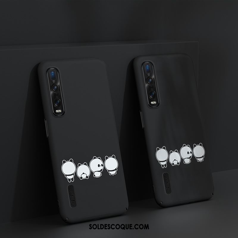 Coque Oppo Find X2 Pro Créatif Personnalité Net Rouge Bleu Très Mince Pas Cher