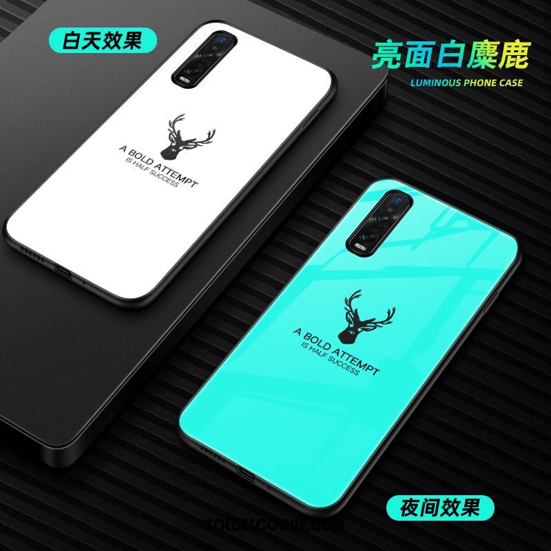 Coque Oppo Find X2 Pro Lumineuses Tout Compris Marque De Tendance Incassable Créatif Housse En Vente