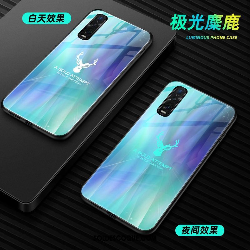 Coque Oppo Find X2 Pro Lumineuses Tout Compris Marque De Tendance Incassable Créatif Housse En Vente