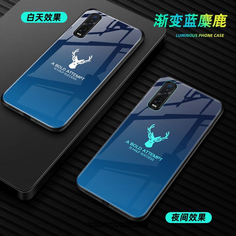 Coque Oppo Find X2 Pro Lumineuses Tout Compris Marque De Tendance Incassable Créatif Housse En Vente