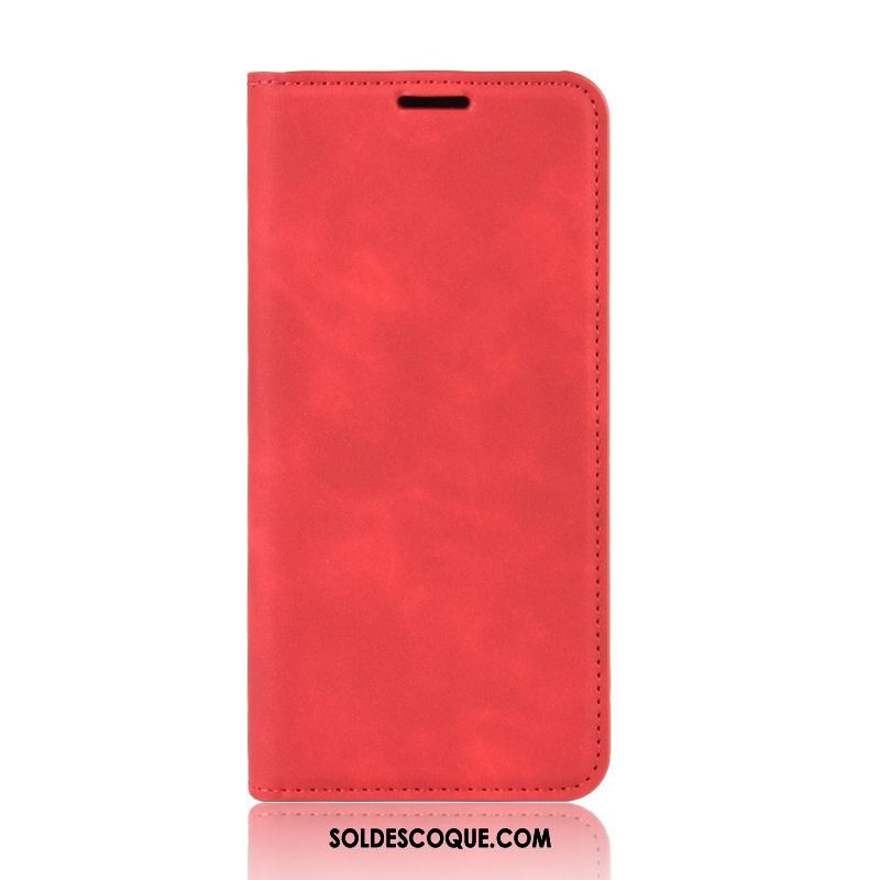 Coque Oppo Find X2 Pro Magnétisme Carte Bleu Téléphone Portable Étui En Cuir Pas Cher
