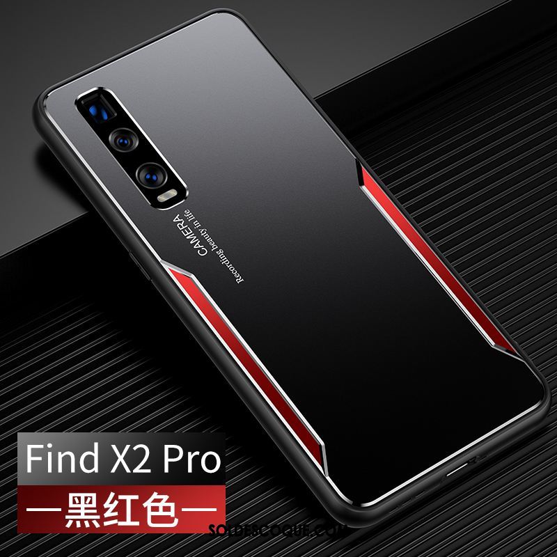 Coque Oppo Find X2 Pro Silicone Téléphone Portable Délavé En Daim Marque De Tendance Protection Soldes