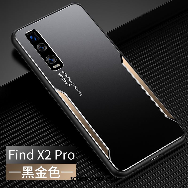 Coque Oppo Find X2 Pro Silicone Téléphone Portable Délavé En Daim Marque De Tendance Protection Soldes