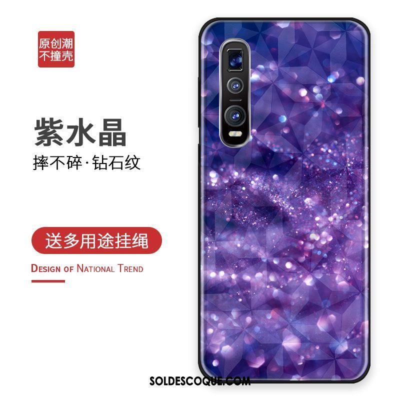 Coque Oppo Find X2 Pro Téléphone Portable Tout Compris Silicone Incassable Étui Soldes