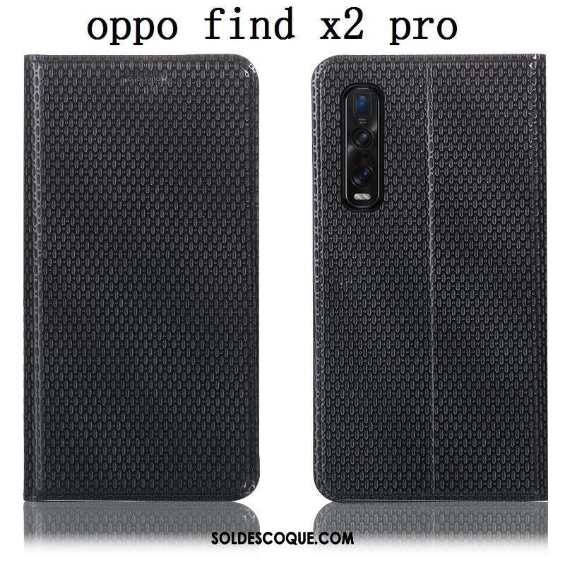 Coque Oppo Find X2 Pro Étui En Cuir Téléphone Portable Modèle Fleurie Protection En Vente