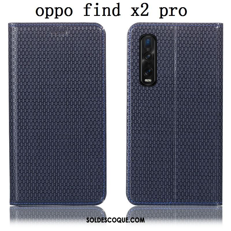 Coque Oppo Find X2 Pro Étui En Cuir Téléphone Portable Modèle Fleurie Protection En Vente