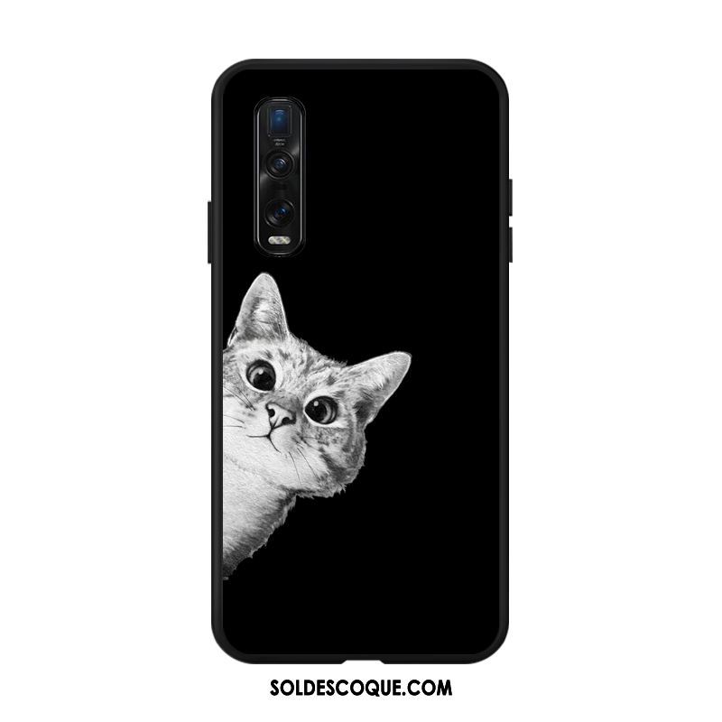 Coque Oppo Find X2 Pro Étui Protection Silicone Incassable Délavé En Daim Housse En Ligne