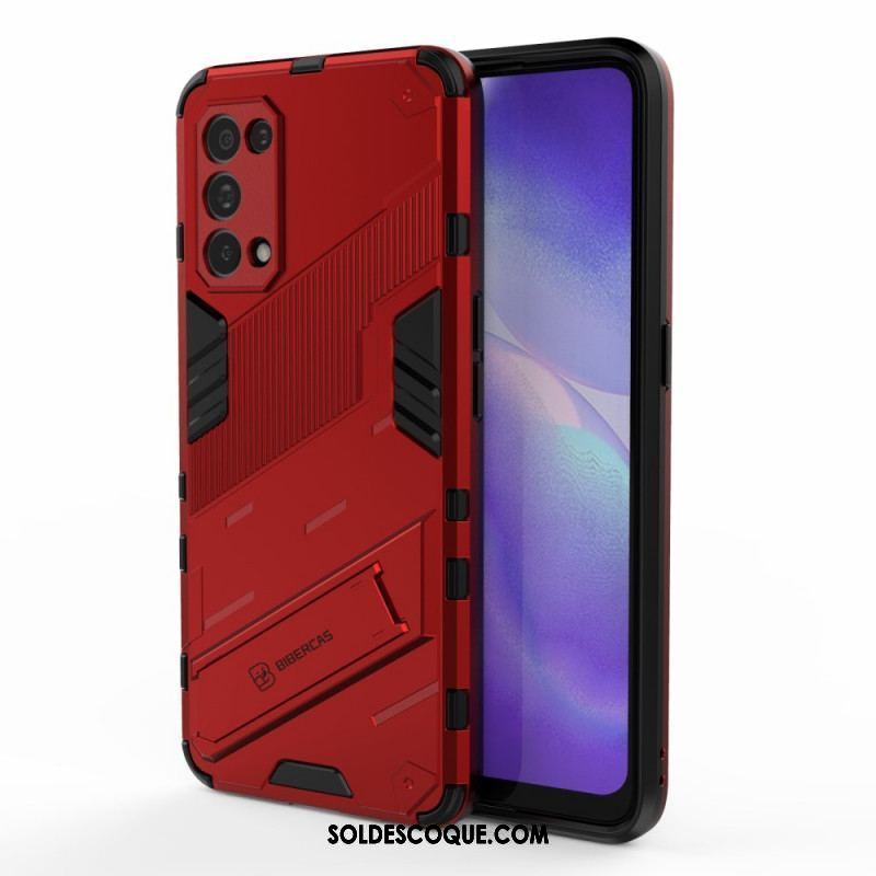 Coque Oppo Find X3 Lite Support Amovible Deux Positions Mains Libres