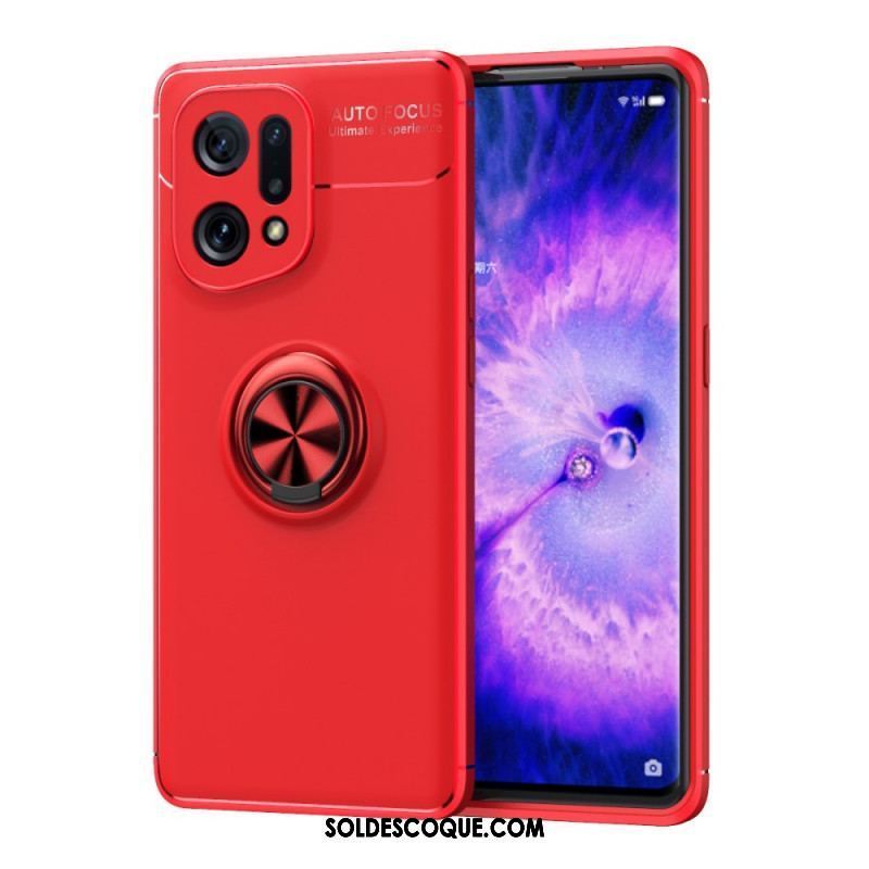 Coque Oppo Find X5 Anneau Rotatif