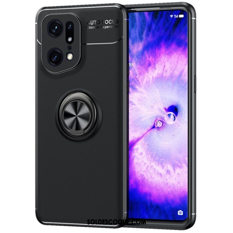 Coque Oppo Find X5 Pro Anneau Rotatif