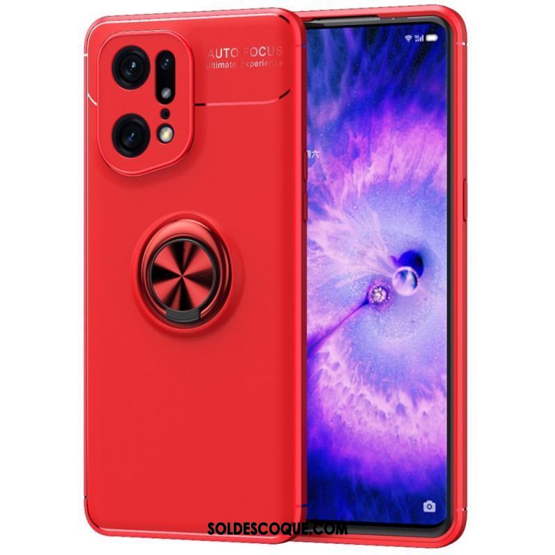 Coque Oppo Find X5 Pro Anneau Rotatif