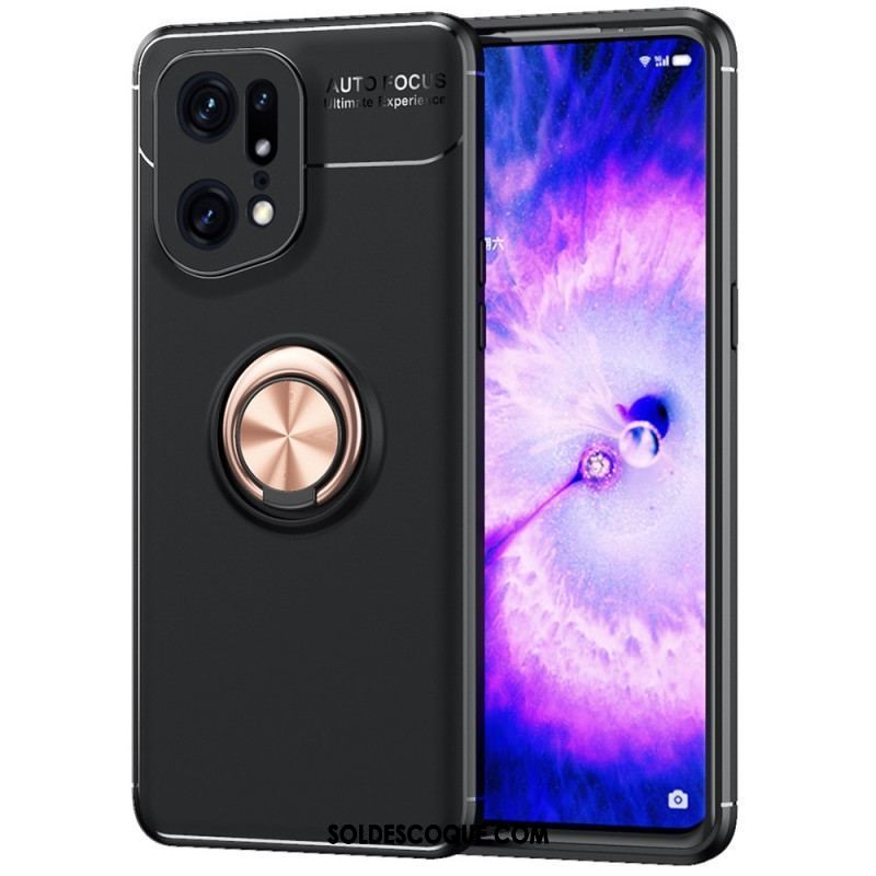 Coque Oppo Find X5 Pro Anneau Rotatif