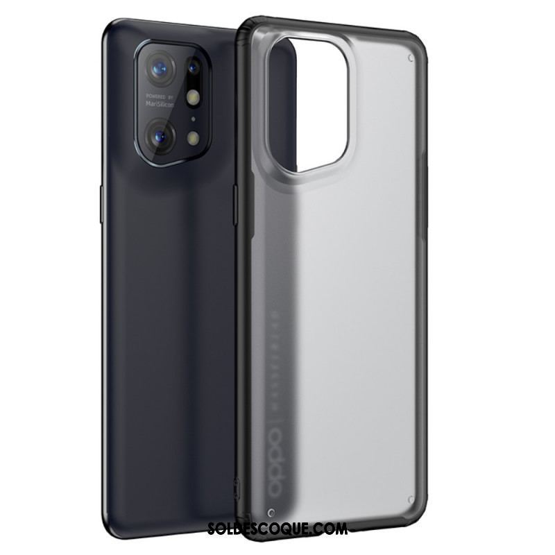 Coque Oppo Find X5 Pro Givrée