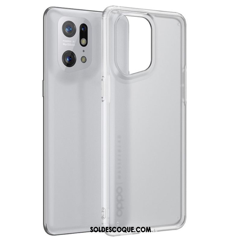 Coque Oppo Find X5 Pro Givrée