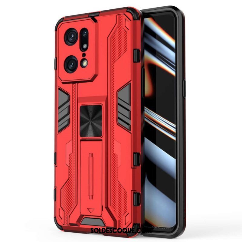 Coque Oppo Find X5 Pro Support Amovible Vertical et Horizontal