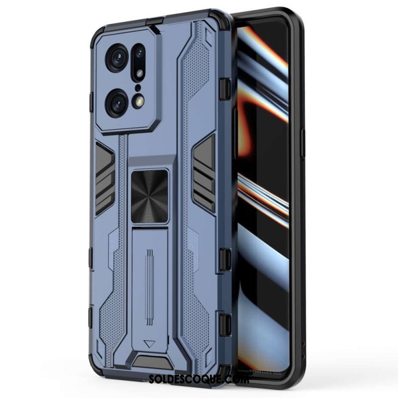 Coque Oppo Find X5 Pro Support Amovible Vertical et Horizontal