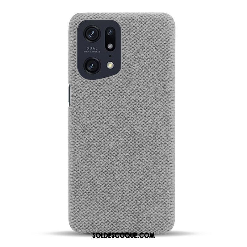 Coque Oppo Find X5 Pro Tissu